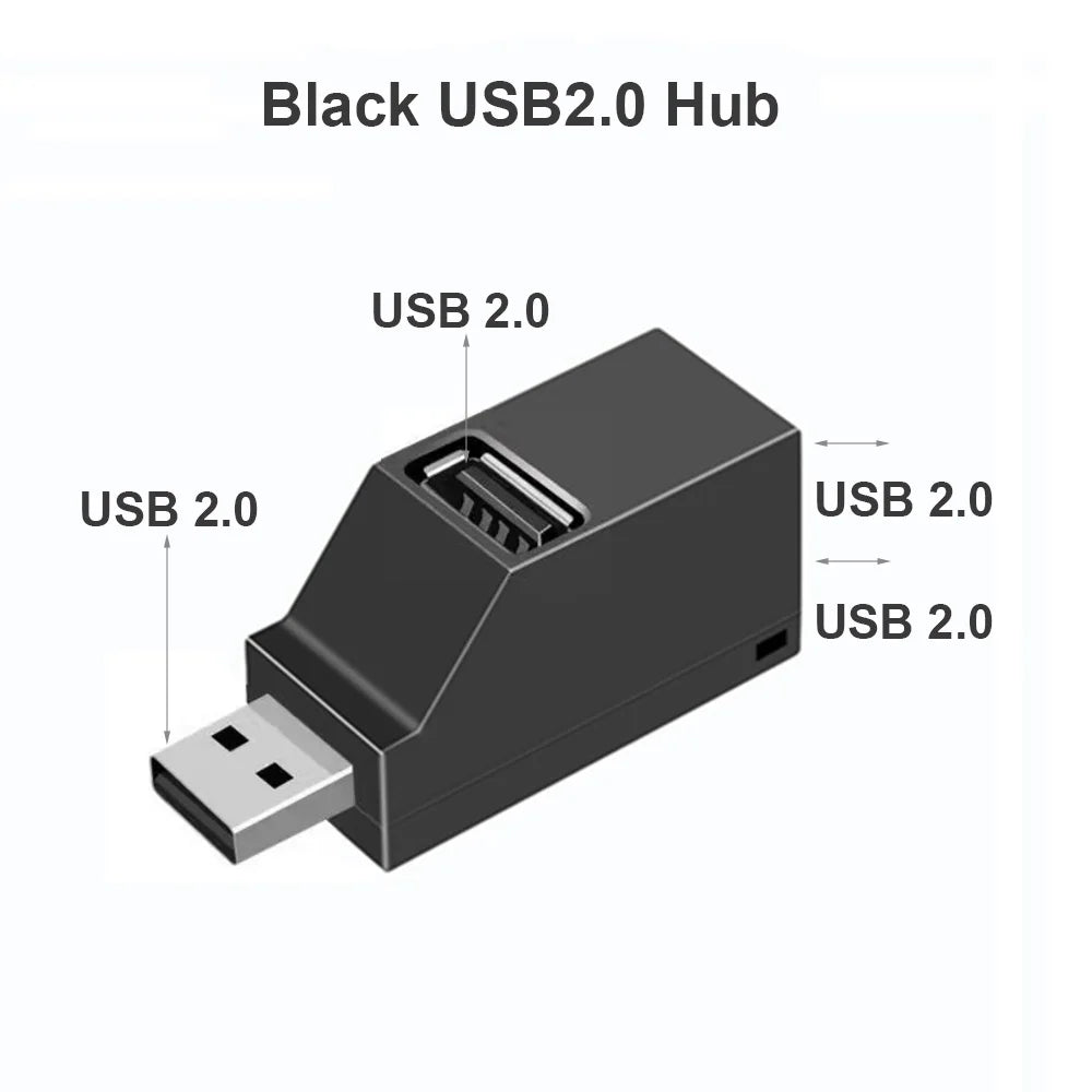 3-Port USB Hub