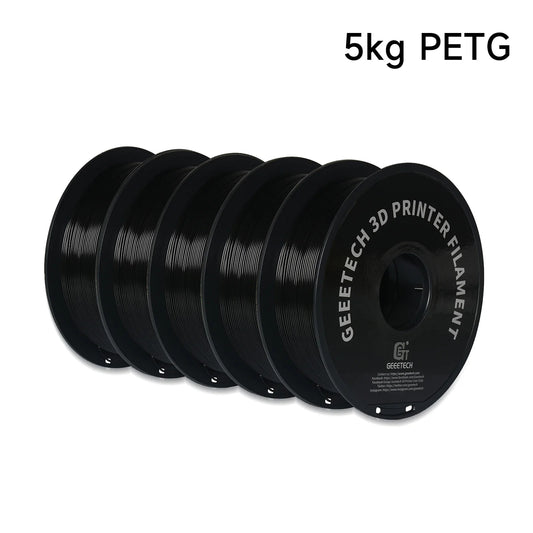 Geeetech PETG Filament 1.75mm – 5kg Vacuum Packed Colorful Spool for FDM 3D Printers