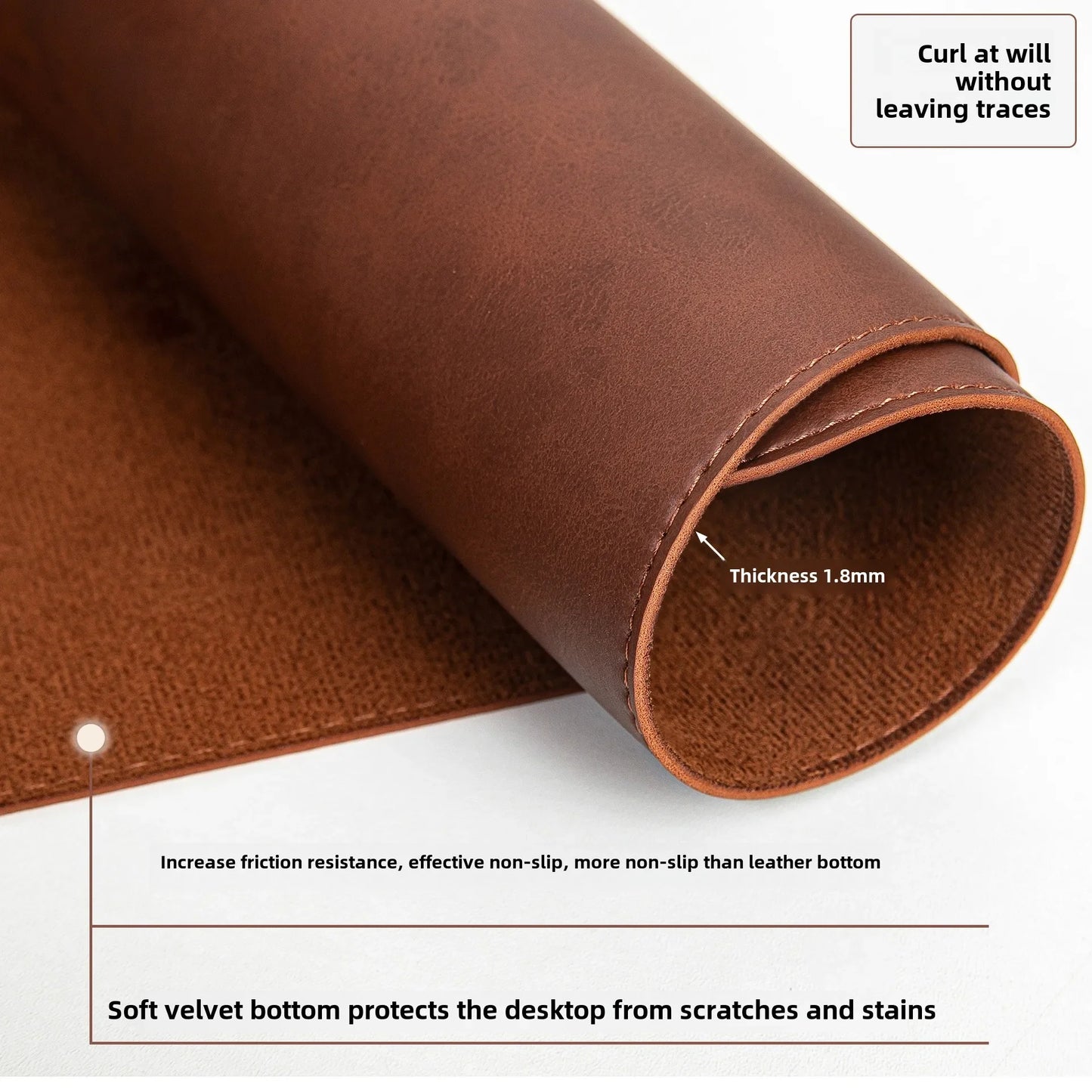 Waterproof PU Desk Mat