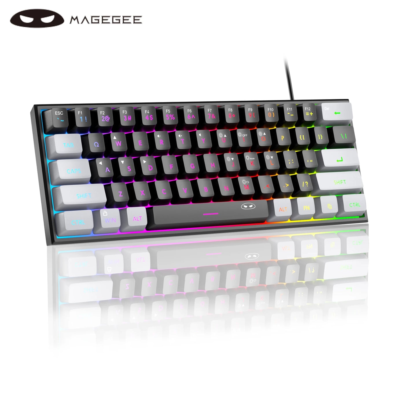 MageGee 60% RGB Gaming Keyboard