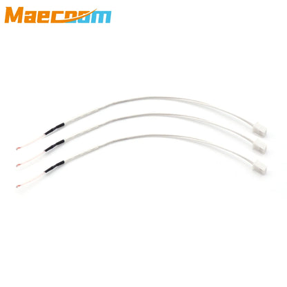MK8 Thermistor Kit – NTC 100K Replacement Thermistor for 3D Printer Hotend