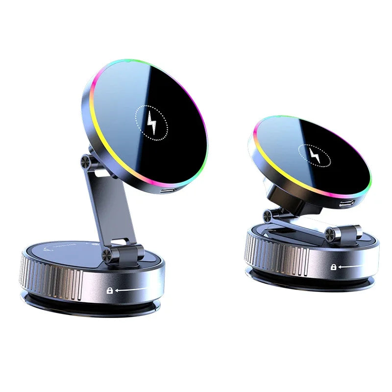 Magnetic Phone Mount with Wireless Charging
