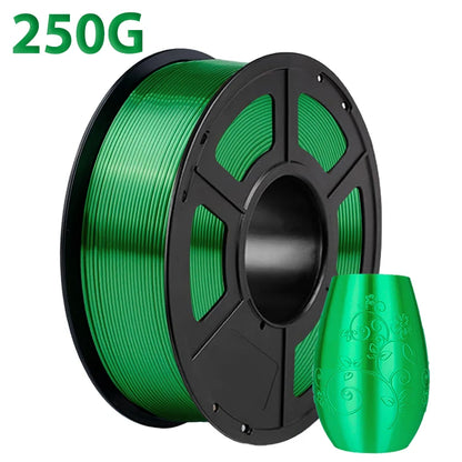Silk PLA Filament – 1.75mm Shiny Metallic Finish 3D Printer Filament