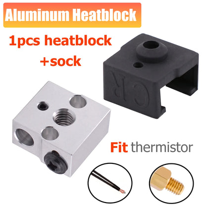 Hotend Kit for Ender 3 Neo / V2 Neo / Max Neo – J-Head Heatbreak, Nozzle Block & 1.5m Heater Thermistor