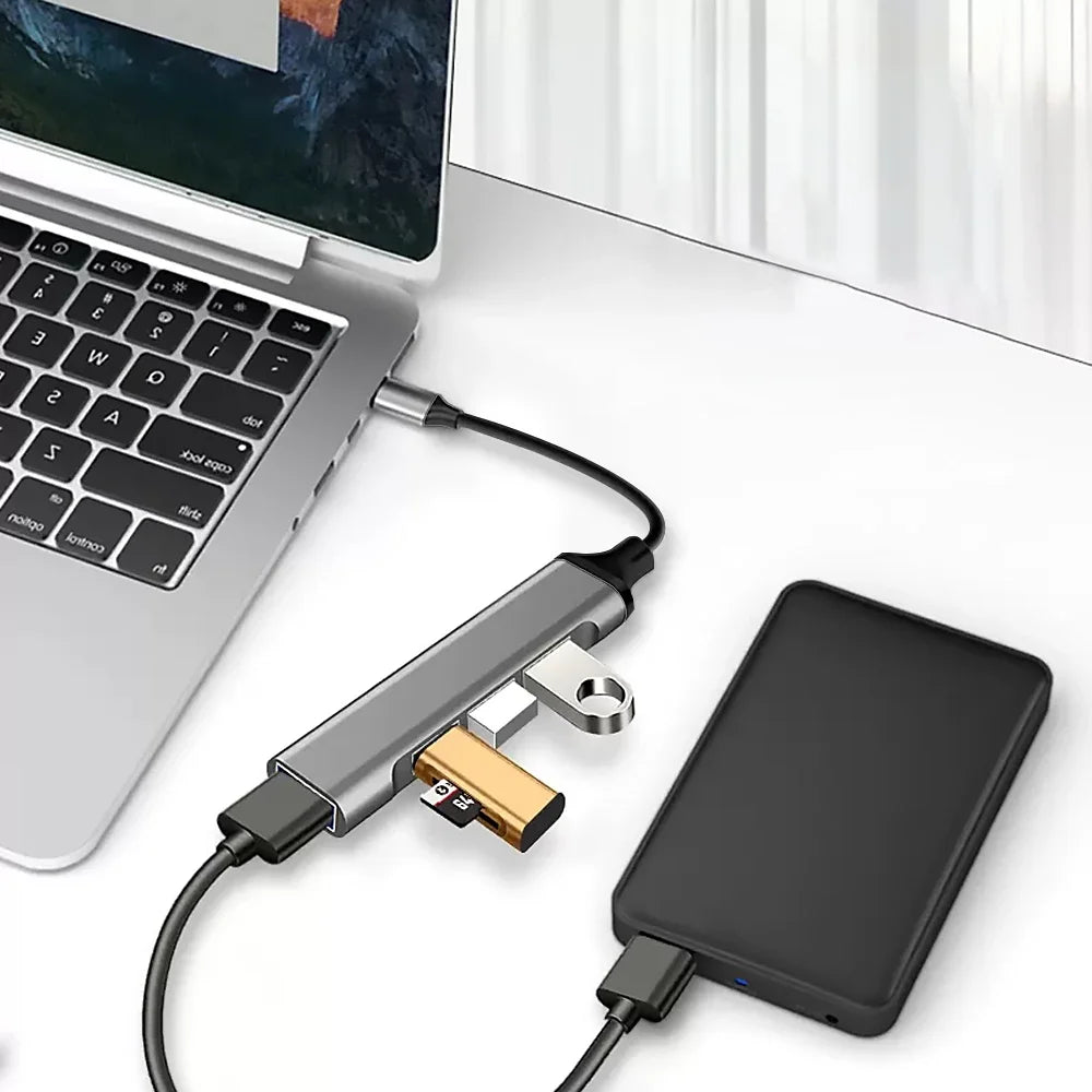 4-Port USB Hub