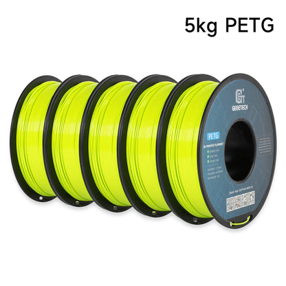 Geeetech PETG Filament 1.75mm – 5kg Vacuum Packed Colorful Spool for FDM 3D Printers