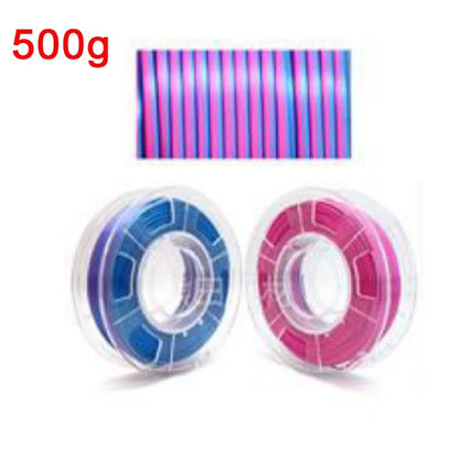 EasyThreed Dual Color Silk PLA Filament 1.75mm – 1kg Multicolor for FDM 3D Printers
