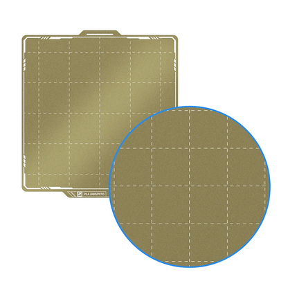 PEI Build Plate for Bambu Lab P1P / P1S – Flexible Spring Steel Sheet
