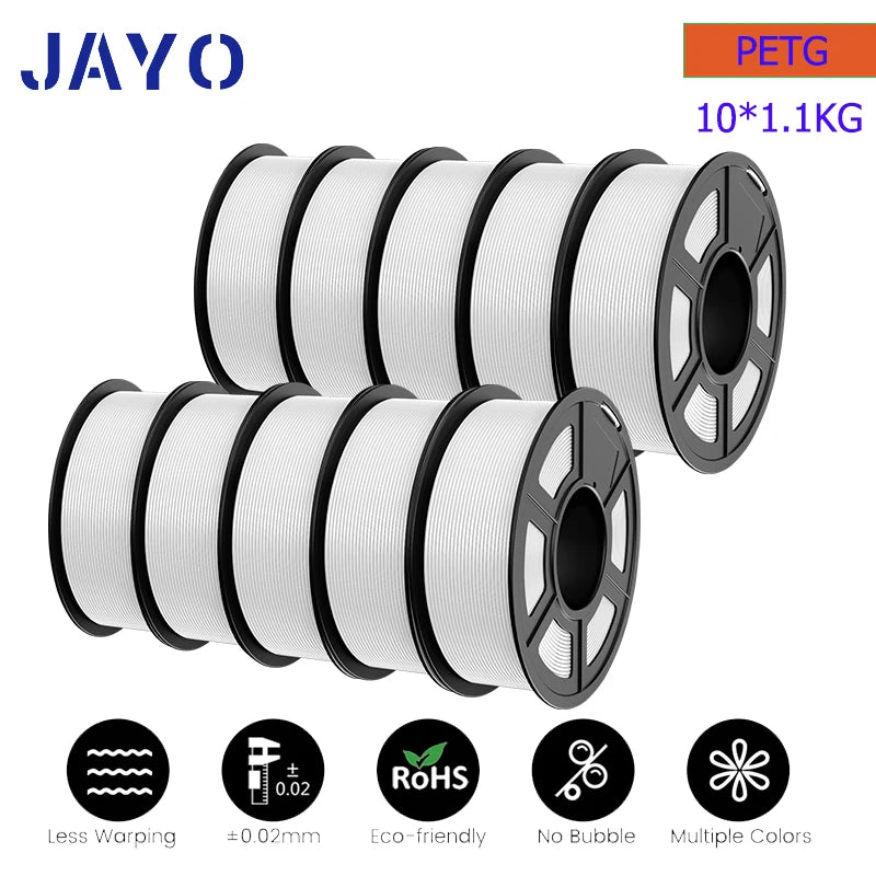 PETG Filament 10pcs
