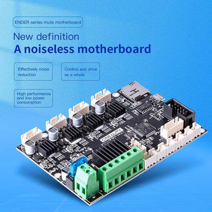 Creality Ender 3 Silent Mainboard – 32-Bit V4.2.7 TMC2225 STM32 Upgrade Motherboard