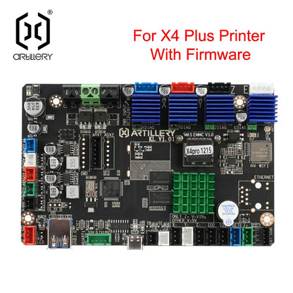 Artillery X4 Pro / X4 Plus Mainboard – 32-Bit Klipper Motherboard Direct Replacement
