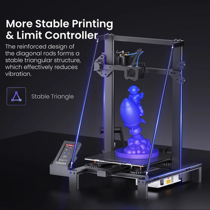 LONGER LK5 Pro – Large Format FDM 3D Printer 300×300×400mm