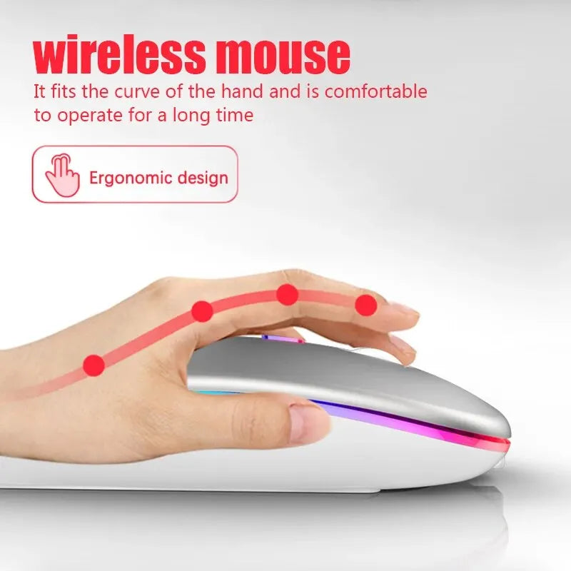 RGB Rechargeable Wireless Mouse
