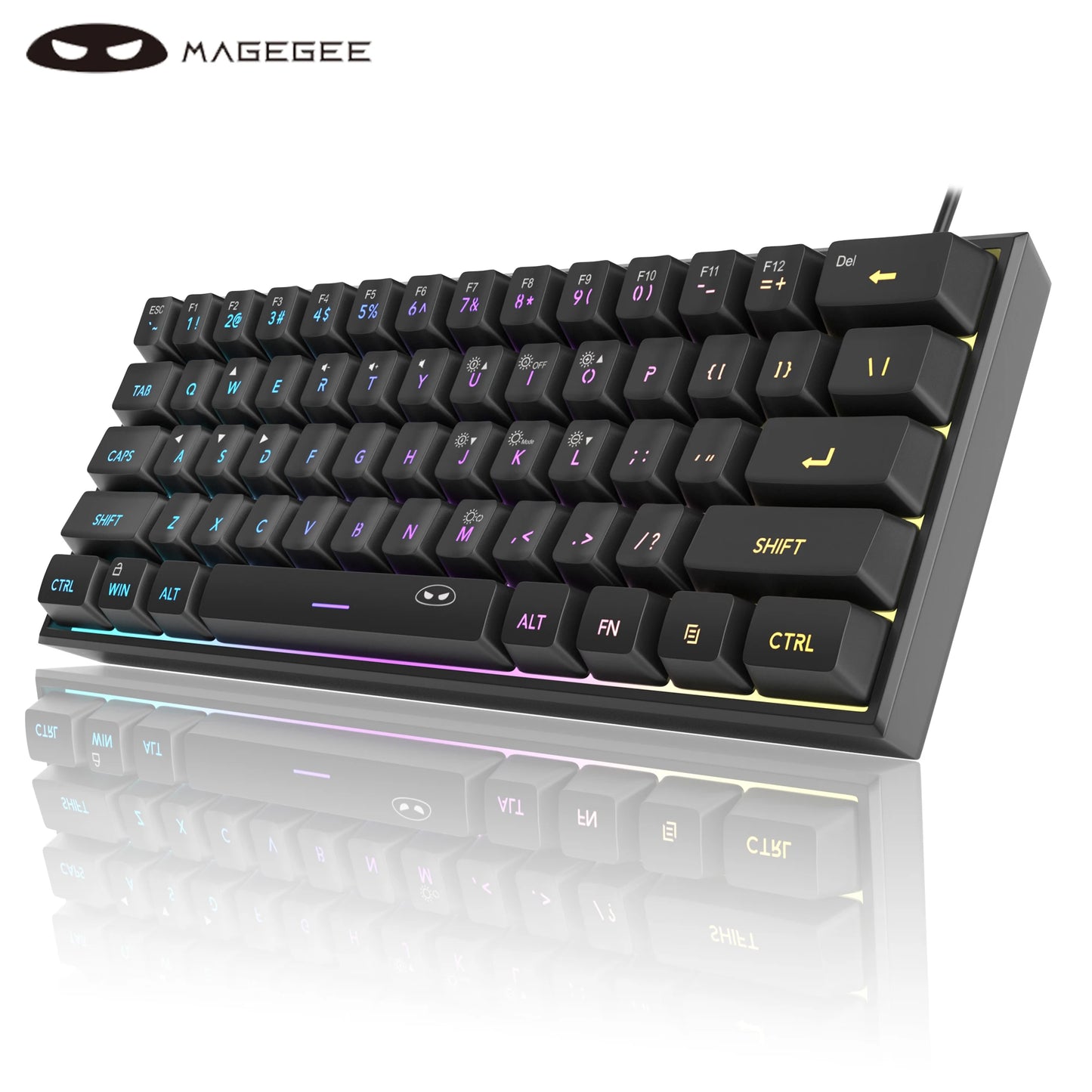 MageGee 60% RGB Gaming Keyboard
