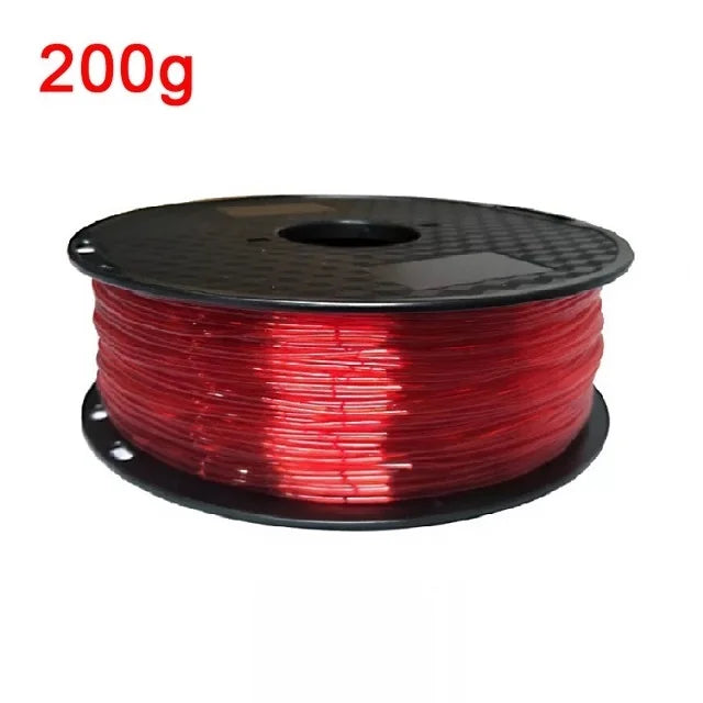 Flexible TPU Filament 1.75mm – 200g Translucent Glow-in-the-Dark 95A for FDM 3D Printers
