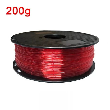 Flexible TPU Filament 1.75mm – 200g Translucent Glow-in-the-Dark 95A for FDM 3D Printers