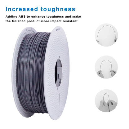 PLA Cement Color Filament 1.75mm – 1kg AMS Compatible High-Speed Tangle-Free Spool