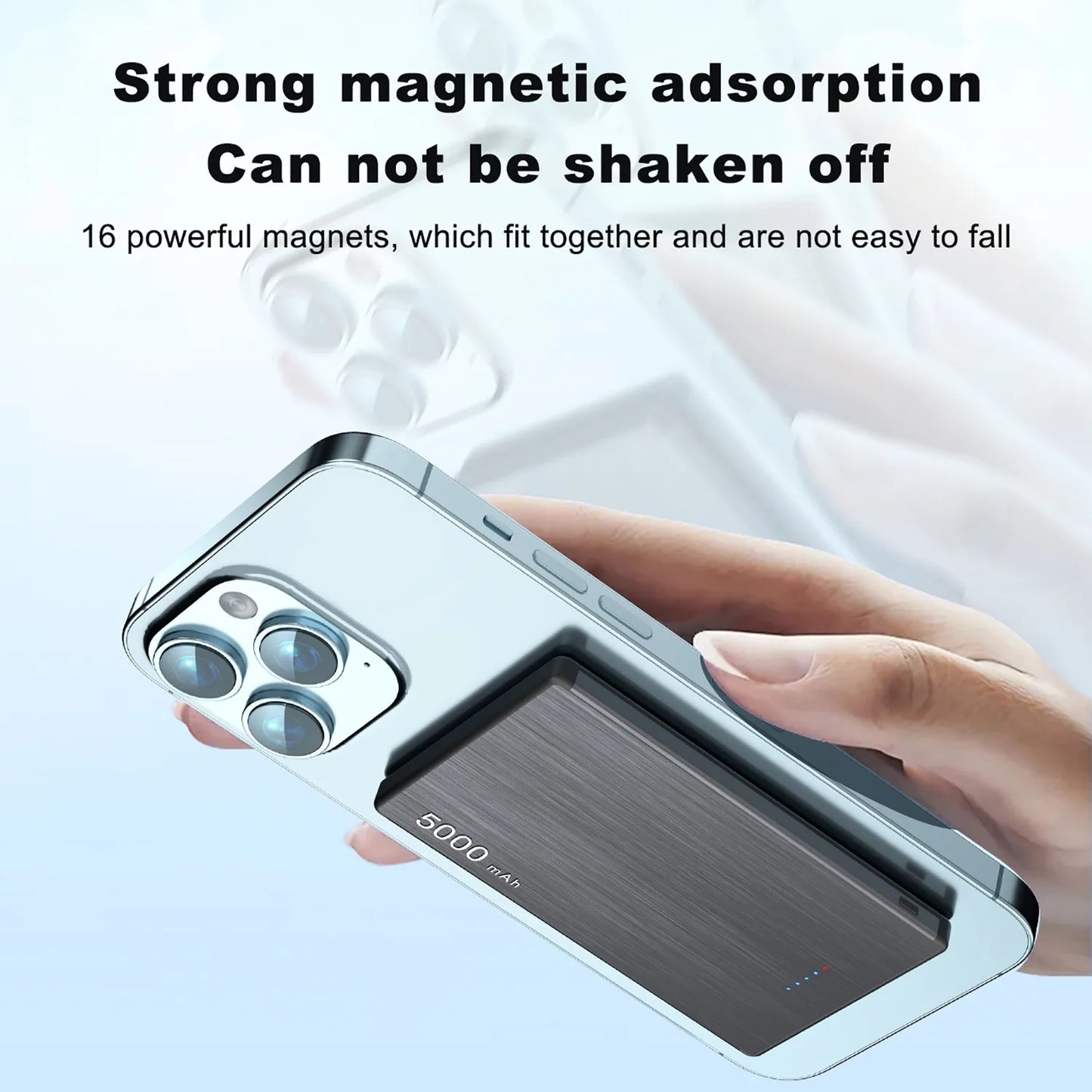 Magnetic Wireless Power Bank 15W