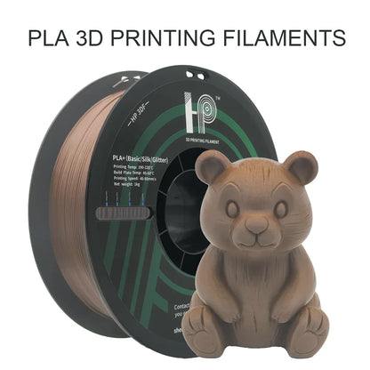 HP3DF Matte PLA Filament 1.75mm – 1kg No Bubble Smooth Finish for FDM 3D Printers